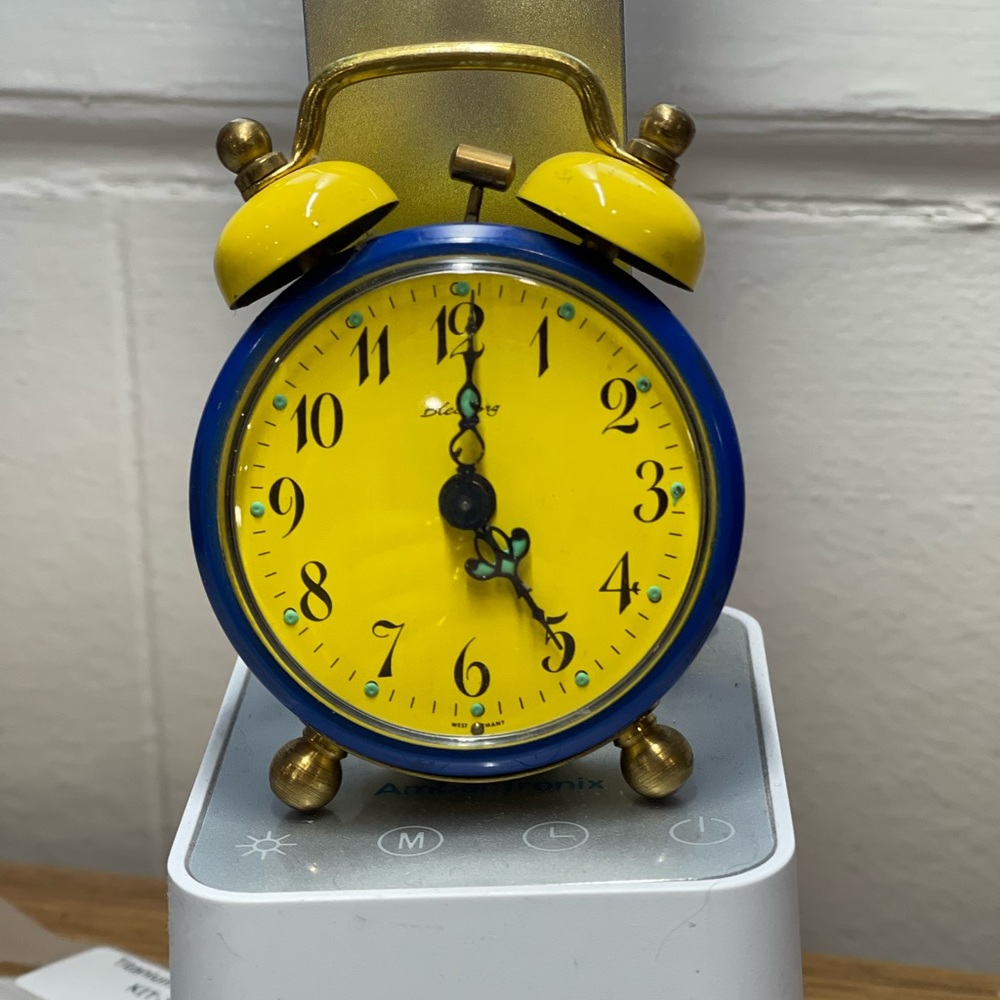 Vintage Blessing Mantel alarm clock